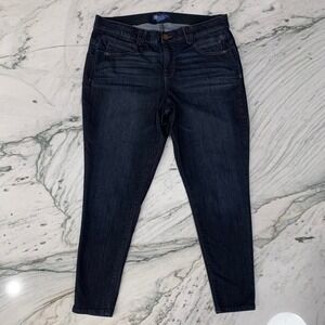 Democracy Womens Jeans 18W Dark Wash Ab Solution Denim Comfort Stretch